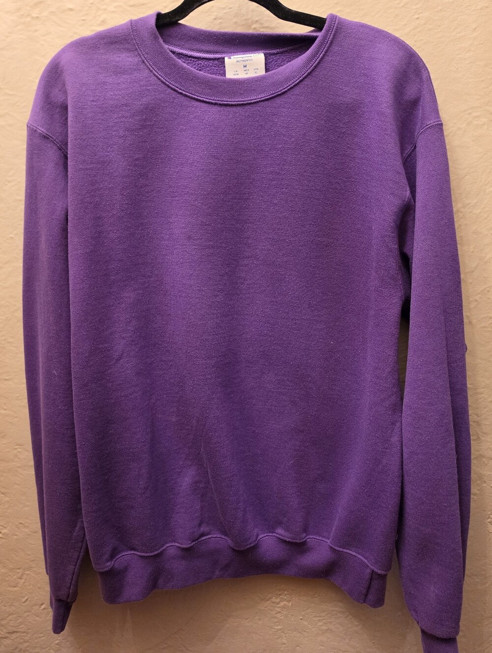 Men's Crewneck Sweater - Purple